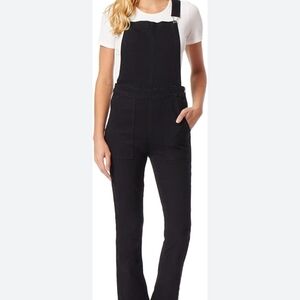 Wallflower Black Denim Overalls Full-Length